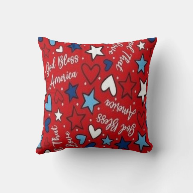 Home is Where the Freedom Rings  Cushion (Back)
