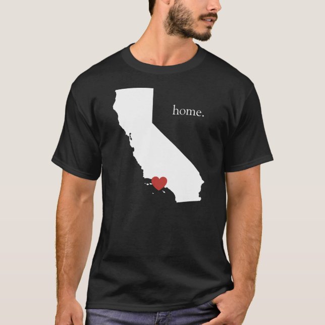 Home is where the heart is - California T-Shirt (Front)