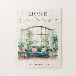 Home is Where the Heart is Cosy Realty  Jigsaw Puzzle