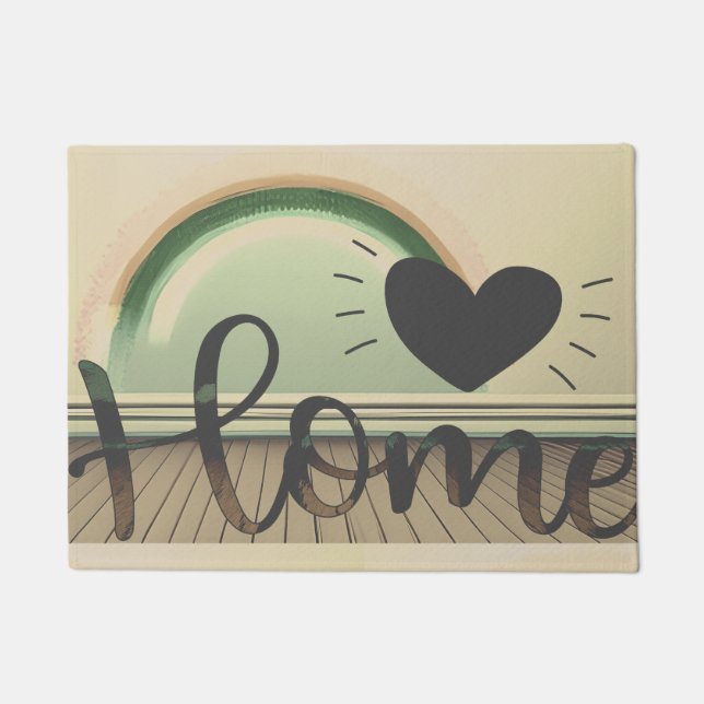 Home is where the heart is Doormat (Front)