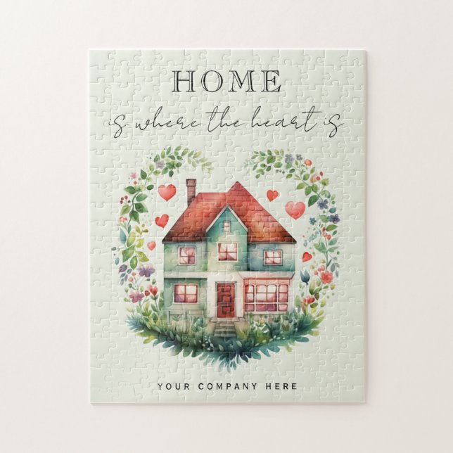 Home Is Where the Heart Is Housewarming  Jigsaw Puzzle (Vertical)