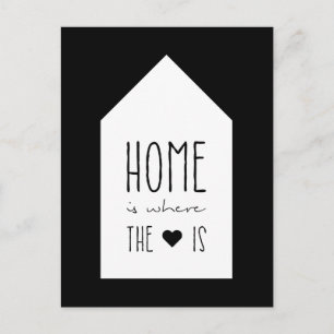 Home Is Where The Heart Is - Inspirational Card