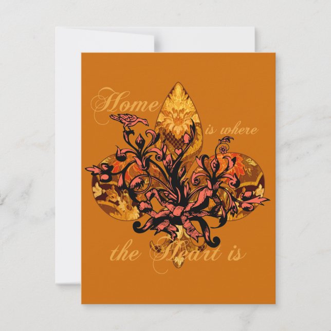 Home is Where the Heart Is Invitation (Front)