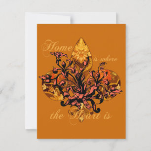 Home is Where the Heart Is Invitation