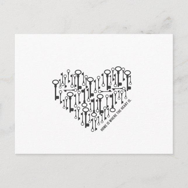 Home is Where the Heart Is Postcard (Front)