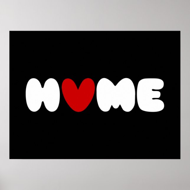 Home Is Where The Heart Is Poster (Front)