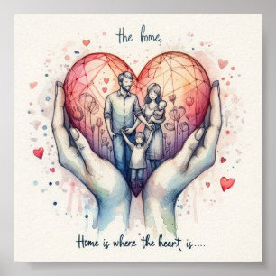 Home is Where the Heart is Print
