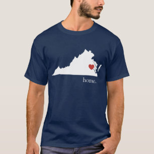 Home is where the heart is - Virginia T-Shirt