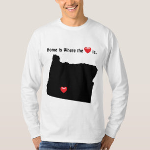 Home is Where the Heart OREGON T-Shirt