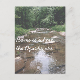 Home is where the Ozarks are: Harp Creek Postcard
