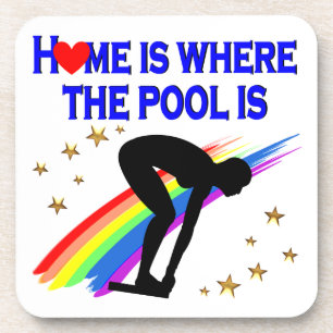 HOME IS WHERE THE POOL IS FOR THIS SWIMMER COASTER
