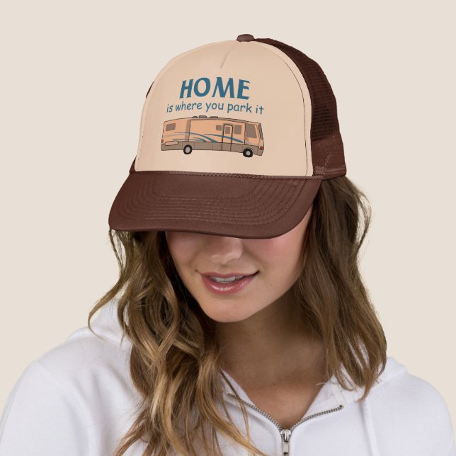 Home is Where You Park It Trucker Hat (In Situ)