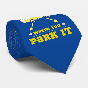 HOME IS WHERE YOU PARK IT van life Tie