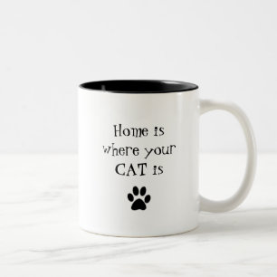 Home is where your CAT is Mug