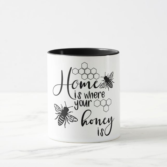 Home Is Where Your Honey Is Mug (Center)
