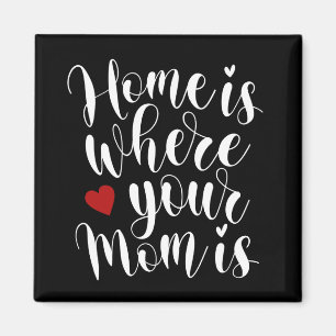 Home is Where Your Mom is Mother's Day   Magnet
