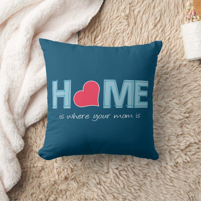 Home is where your mum is cushion (Blanket)
