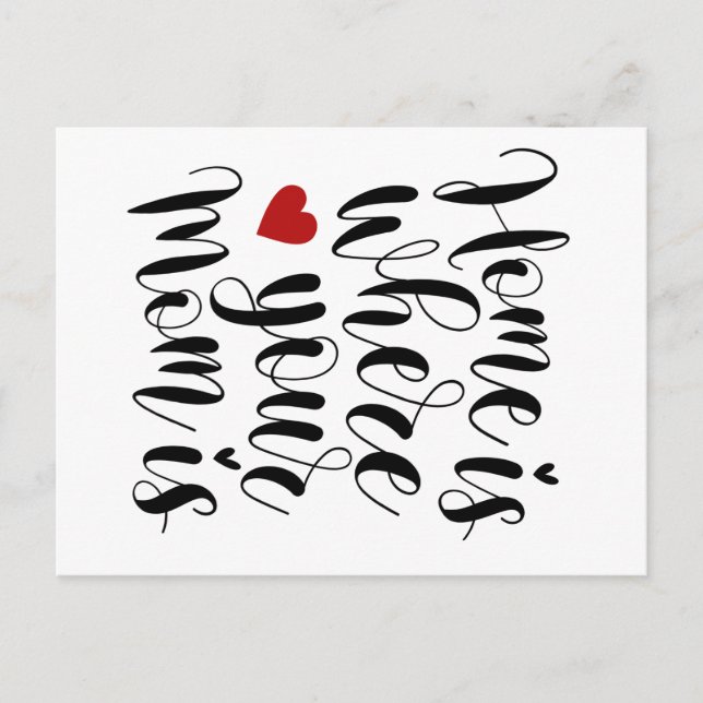 Home is Where Your Mum is Mother's Day | Postcard (Front)