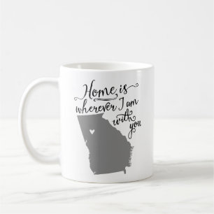 Home Is Wherever I Am With You {Atlanta, GA} Mugs