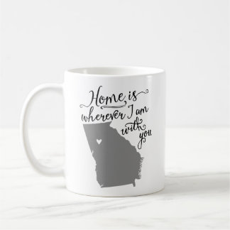 Home Is Wherever I Am With You {Atlanta, GA} Mugs