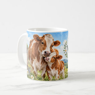Home Is Wherever I'm With Moo Cow Mug