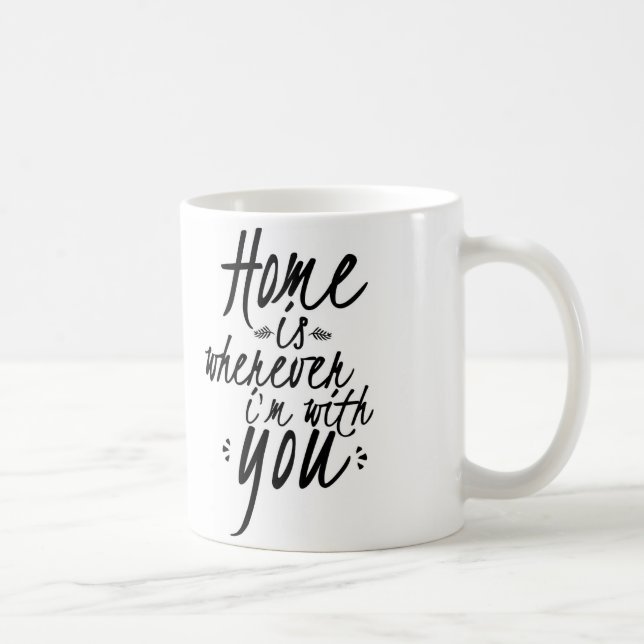 Home is wherever i'm with you mug (Right)