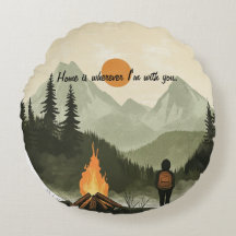 Home is Wherever I'm With You - Nomad pillow