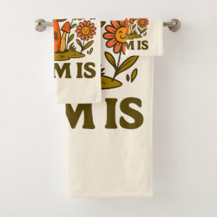 Home Is Wherever Mum Is Mothers Day Bath Towel Set