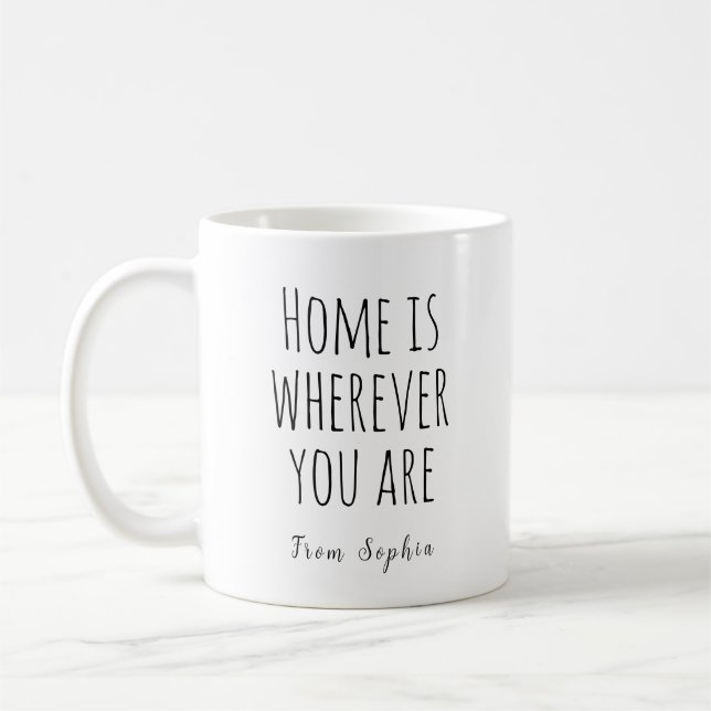 Home is Wherever You Are Coffee Mug (Left)
