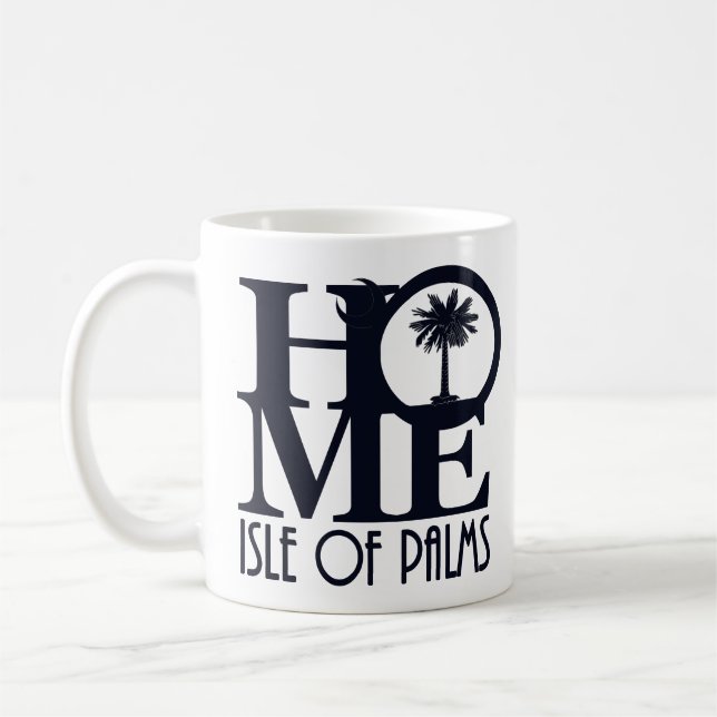 HOME Isle of Palms SC 11oz Coffee Mug (Left)
