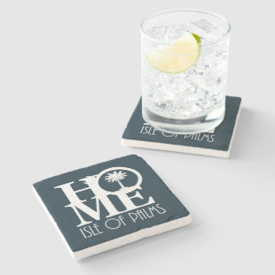 HOME Isle Of Palms Stone Coaster