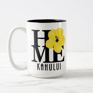 HOME Kahului Hawaii 15oz Two-Tone Coffee Mug
