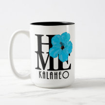 HOME Kalaheo Blue Hibiscus `15oz