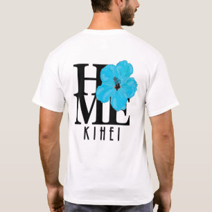 HOME Kehei Hawaii Blue Hibiscus T-Shirt