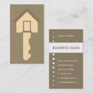 home key business card