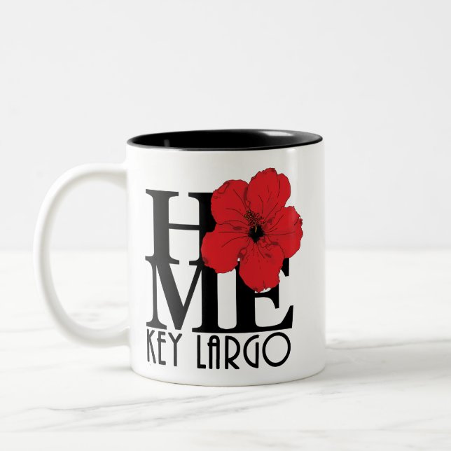 HOME Key Largo 11oz Two-Tone Coffee Mug (Left)