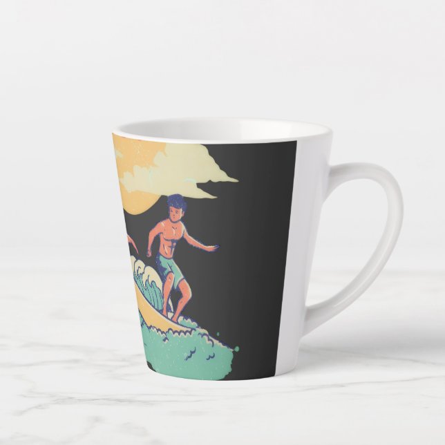 Home/Kitchen Energy Flow Lessons Learn Latte Mug (Right)