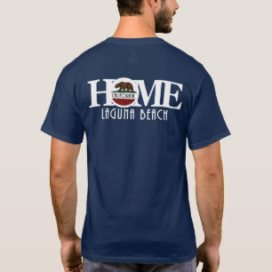HOME Laguna Beach (white text) T-Shirt