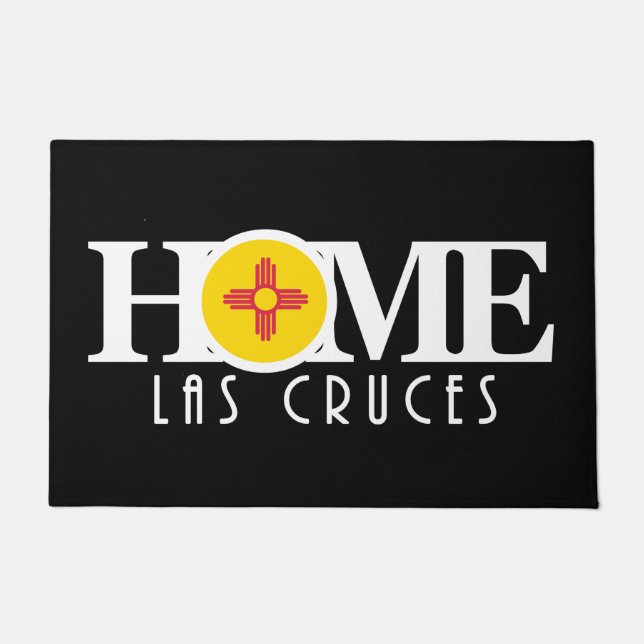 HOME Las Cruces New Mexico  Doormat (Front)