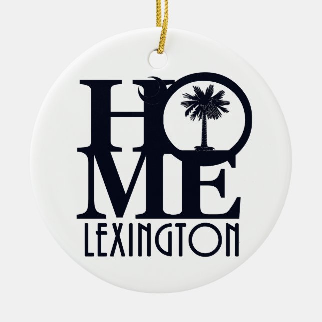 HOME Lexington SC Ceramic Tree Decoration (Front)