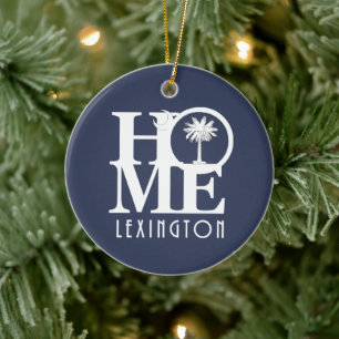 HOME Lexington South Carolina Ceramic Tree Decoration