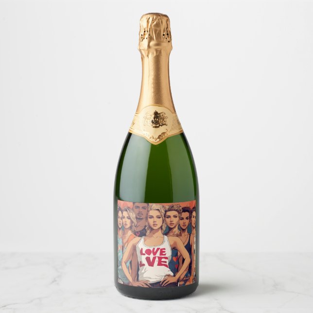 Home & Living > Kitchen & Dining > Storage & Carri Sparkling Wine Label (Front)