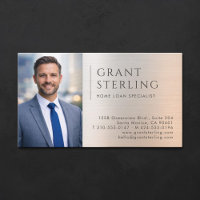 Home Loan Specialist Photo Metallic