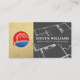 Home Logo   Building Blueprints Business Card