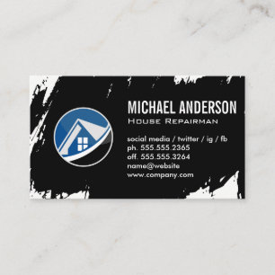 Home Logo Real Estate Business Card