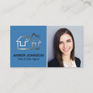 Home Logo Residential Properties Realtor Business Card
