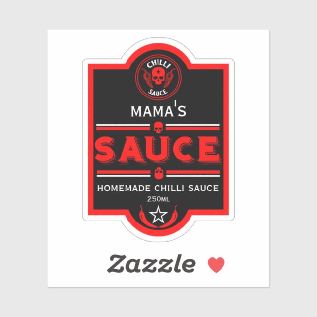 Home Made Chilli Sauce (Sheet)