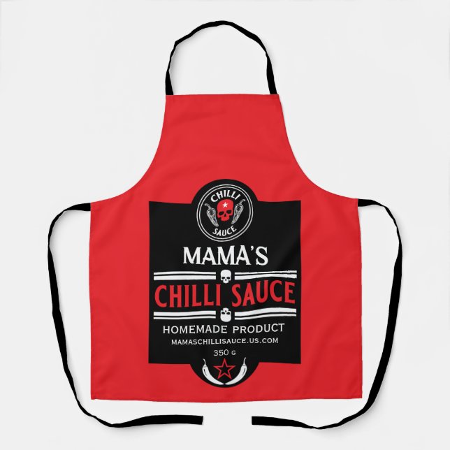 Home Made Chilli Sauce Apron (Front)