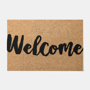 Home Mats Unique Welcome Mats Home Decor - Brown
