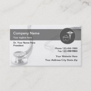 Home Medical Business Cards